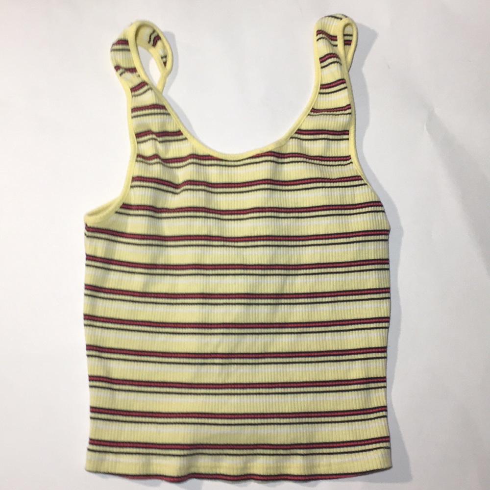 Tillys crop top tank top/size small